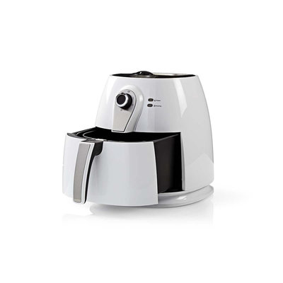 Heteluchtfriteuse | 3 liter | 30-minuten timer | Wit