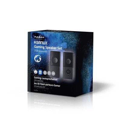 Gaming-luidsprekers | 2.0 | Over USB gevoed | 3,5 mm jack | RMS 6 W