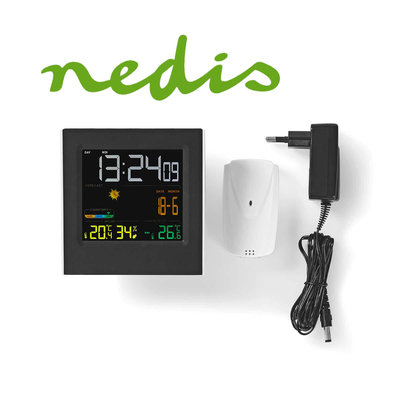 Weerstation | Draadloze sensor | Alarmklok | Weersvoorspelling
