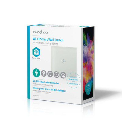 Wi-Fi smart lichtschakelaar | Single