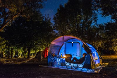 Multifunctionele LED zaklamp - Metaal - 150 meter beam
