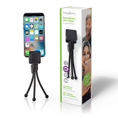 Ministatief voor Smartphones | 15,8 cm | Zwart