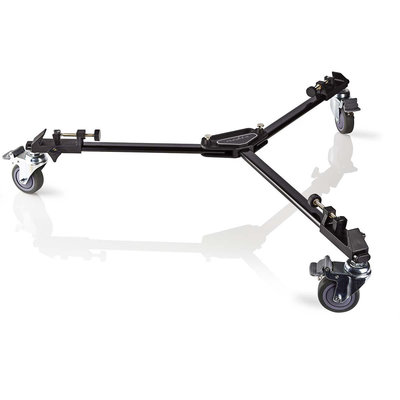 Statiefdolly | Max. 20 kg | Zwart