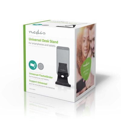 smartphone/tabletstandaard | Instelbaar | Zwart