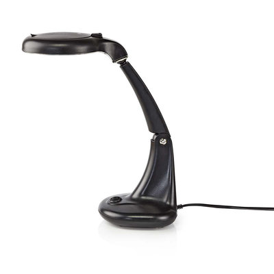 Loeplamp | 12 W | 6400 K | Zwart