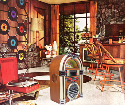 Tafelradio Jukebox FM / AM radio & CD speler