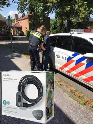 Bluetooth-fietsslot | Sleutelloze bediening