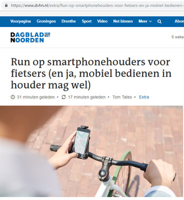 Smartphonehouder voor de Fiets | Universeel